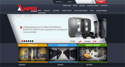 Desktop Screenshot of amper-ecuador.com